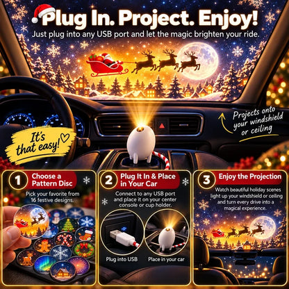Christmas Car Projector